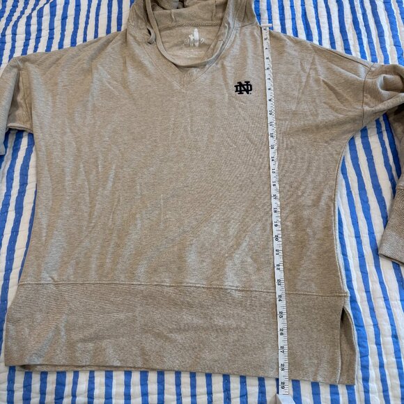 Notre Dame Johnnie-O Women's Hooded Sweatshirt | Large, New - Picture 8 of 8